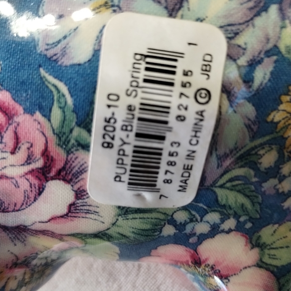 Vintage Porcelain Patchwork Puppy by Joan Baker - Picture 6 of 11